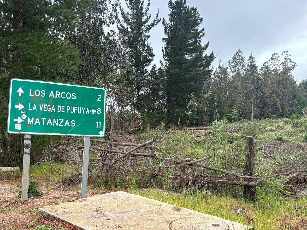 Acceso a Matanzas y La Vega de Pupuya